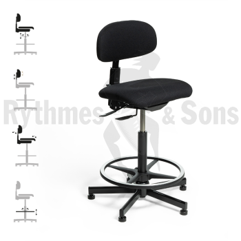 RYTHMES & SONS AMY® Chaise de direction réglable