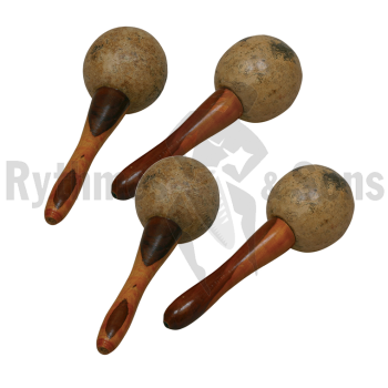 Percussions - Lot de 2 petites maracas aiguë-1