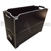 Set of 2 800x300x300 Stackable transport box