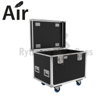 Bac de transport et stockage 800x600x600 Ep. 12mm - Bacs sur roulettes -  Flight-cases