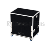 Flight-case - Rack OpenRoad® 2x12U + tablette coulissante-4