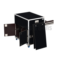 Flight-case - Rack OpenRoad® 2x12U + tablette coulissante-2