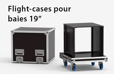 Flight-cases pour baies