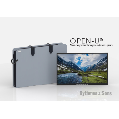 Open-U: lightweight cases for displays