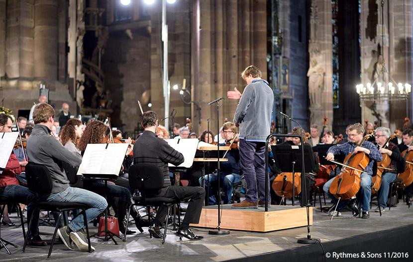 Concert of the Strasbourg Orchestra at the Cathedral of Strasbourg