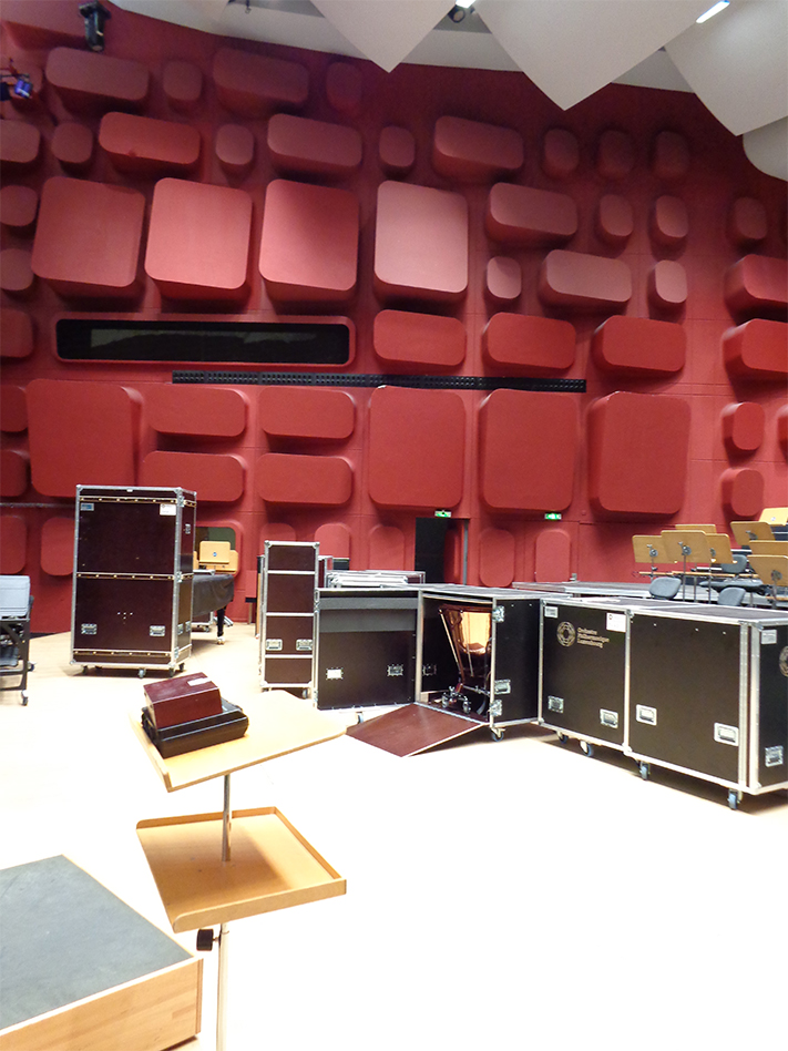 Flight cases for the Philharmonic Orchestra of Luxembourg