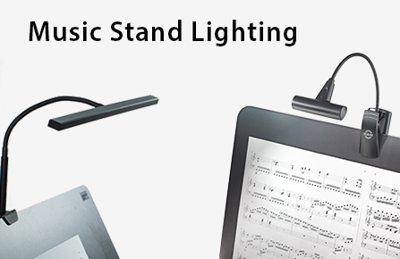 Notelight: music stand lighting